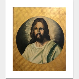 A Painting of Jesus by my Father in 1968 Posters and Art